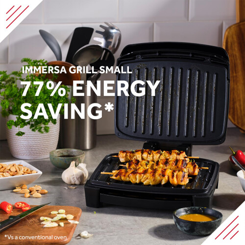 George Foreman George Foreman Immersa Small Electric Grill [Removable Control Panel 2
