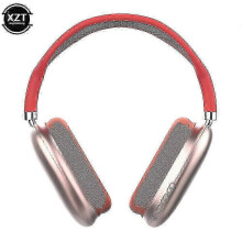 (Sky Blue) 2025 Air Max Headset Noise Reduction Bluetooth Earphone Wireless Headphones Playtime with Mic Stereo Sound for IOS Android Phones