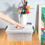 Cetomo 15L*3 Storage Boxes, Carry Plastic Storage Box with Lids, Clear Organizing Container with Handle and Secure Latches, Nestable & Stackable Tote 5