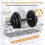 Deyhoc Rustproof Stainless Steel Shower Caddy 5 Pack - Silver 2