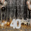 Number 40 Glitter Table Decoration Centrepiece Silver 5