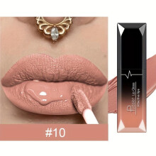 (Matches the image) Matte Lip Glaze High Pigment Liquid Lipstick Waterproof Long-Lasting Non-Stick Cup Women's Makeup Essential