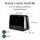 PIFCO Black Toaster 2 Slice - 700W 4