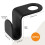 60 Pcs Hanger Connector Hooks, Space Saving Cascading Hanger Hooks, Black 3