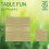 Table Fun 100 x Soft Gold Paper Napkins - 2ply 33cm 3