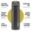 Thermos Thermos - Charcoal Direct Drink Flask (470ml) Reusable Insulated 2