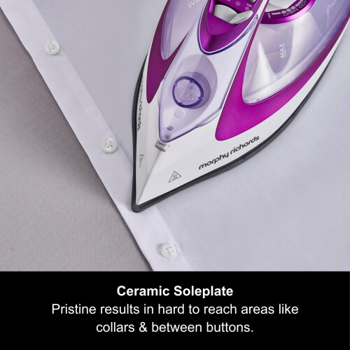 Morphy Richards Morphy Richards TurboGlide Steam Iron - Ceramic Non stick Soleplate 2