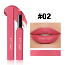 (Matches the image) 6 Colors Matte Lipstick, Nude Matte Soft Dark Color Stick High Pigmented Long-Lasting Waterproof Lip Gloss Beauty Cosmetics Gift