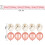 DEARLIVES 18th Birthday Decorations Include Rose Gold Happy 18th 2