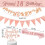 DEARLIVES 18th Birthday Decorations Include Rose Gold Happy 18th 3