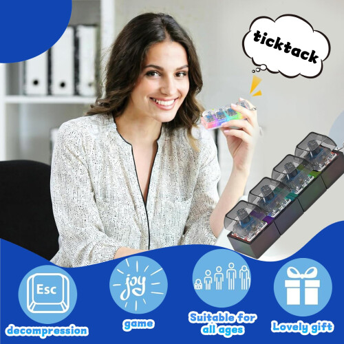 2PCS Fidget Keyboard - Keyboard Fidget 2