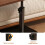 M.J COMFY-LIFE C-Shape Side Table - Height Adjustable Swivel Sofa Tabl 3