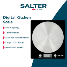 Salter 1036 BKSSDR Digital Kitchen Scale