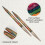 KnitPro Symfonie Interchangeable Circular Needles 5" (13cm) | 7.00mm 2
