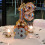 Number 18 Glitter Table Decoration Silver - Table Centrepiece 6