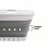 SAMMART 42L Collapsible Plastic Laundry Basket 6