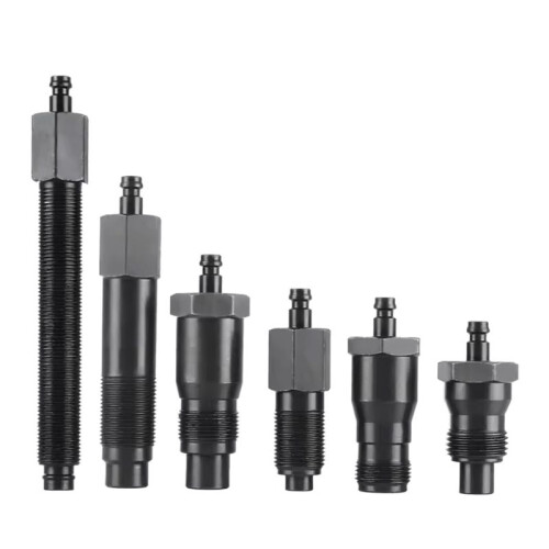 TU15B Professional  Engine Compression Tester Tool Kit Full Range Cylinder Gauge Pressure Detection Test Set 1
