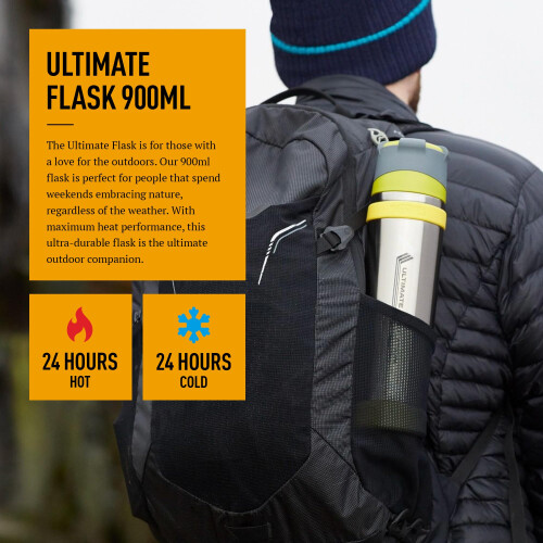 Thermos Thermos - Matt Black Ultimate Flask (900ml) 2