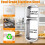 Reusable Snack Containers with Lids, Stainless Steel Double/2 Compartment Snack Box Container 7