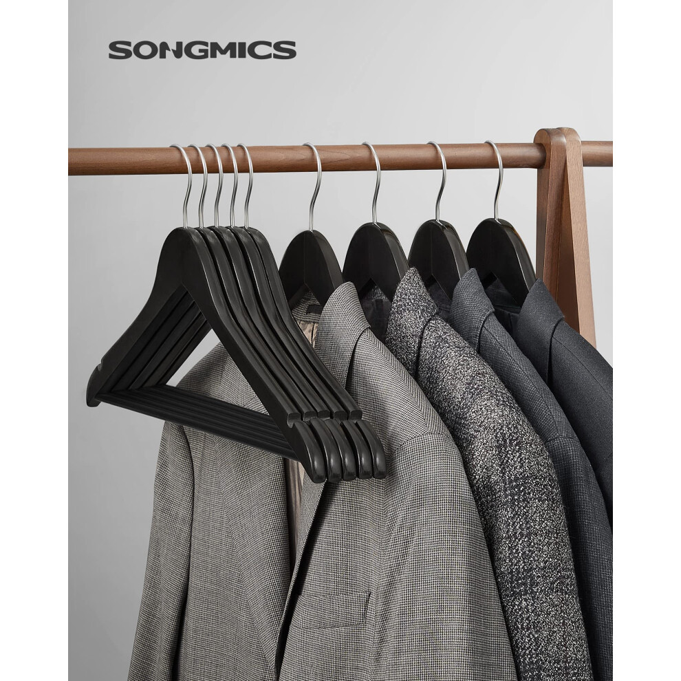 Photos - Other Furniture Songmics Wooden Hangers - Set of 20 - Coat Hangers - Clothes Hangers 