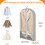 4 Pack Garment Bags 40" with 4" Gusset, Clothes Covers, Grey 2
