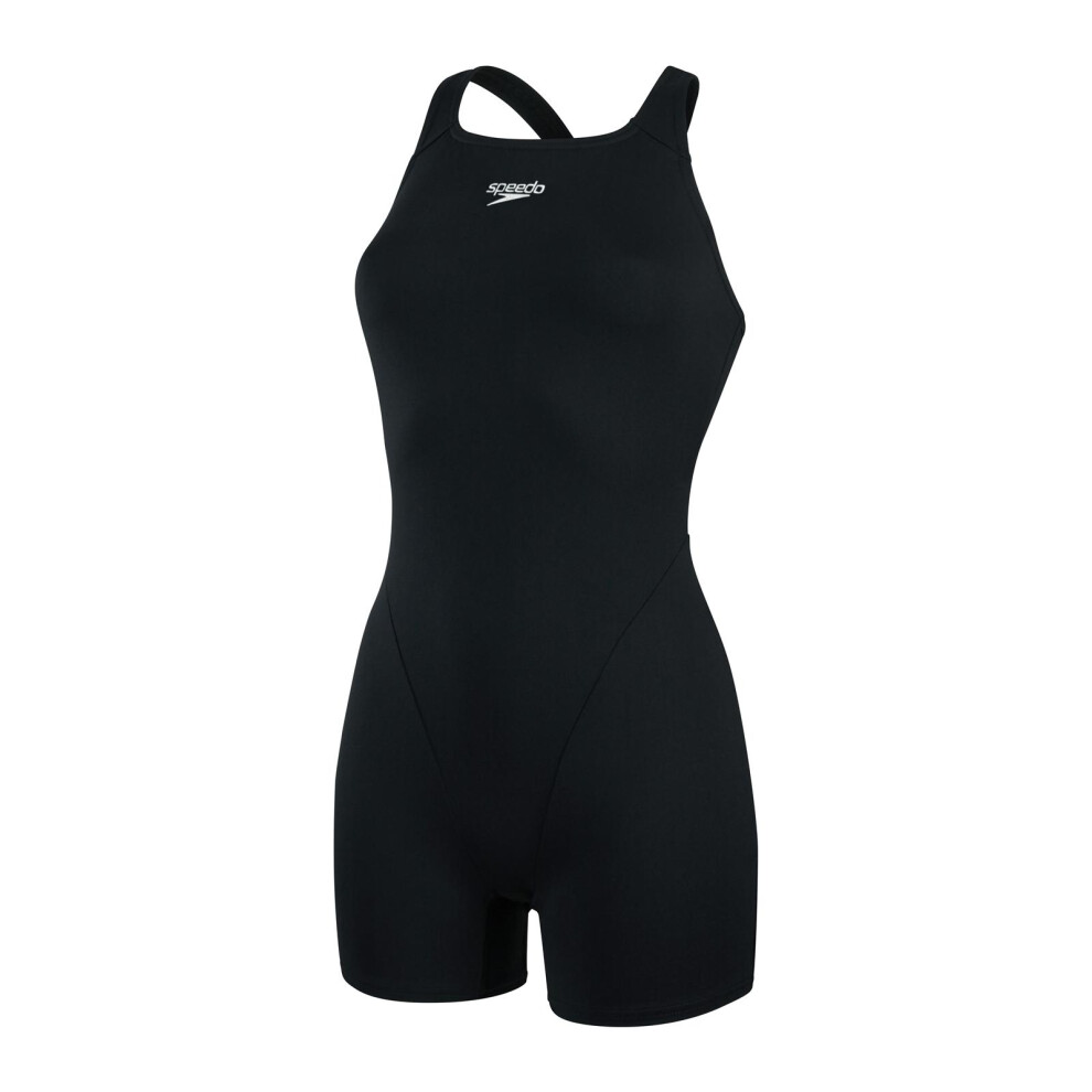 Speedo (10 Uk, ) Womens/Ladies 2024 Eco Endurance+ Legsuit Black