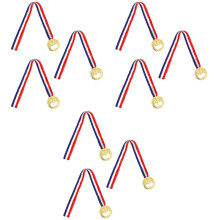 9St Hoogwaardige Metalen Flesopeners Goudmedaille Portabel Feest