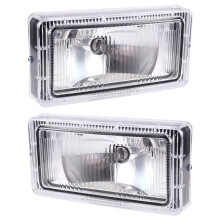 4PCS Car Front Bumper Fog Lights Foglamp for - 124 AMG Additional Fog Lamp Front Fog Driving Light