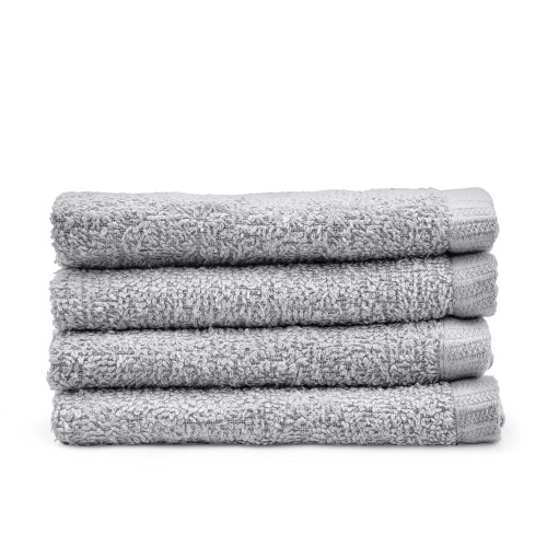 Catherine Lansfield Catherine Lansfield Quick Dry Cotton Face Cloth 4 Pack Grey 2