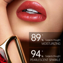 (Matches the image) Carved lipstick Pearl Lipstick Non-stick Cup Long-lasting Moisturizing Lipstick Non-fading Glitter Lipstick Preservative-free