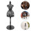 16Pièces Présentoir Mannequin Noir Plastique Usage Rangement 8