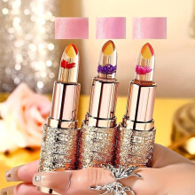 (Matches the image) Color Changing Lipsticks Non Cup Stick Flower Make-up For Women Waterproof Long Lasting Cosmetics Matte Lipstick