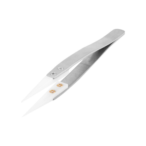 Ceramic Tweezers - Heat Resistant - Pointed Tip 1