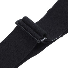 2X Chest Belt Strap for Polar Wahoo for Sports Wireless Heart Rate Monitor,Black