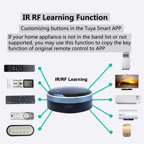 Tuya RF Universal Remote Control  Home Controller for TV AC Curtain Roller Shutter Work and Siri Alexa  Home 2