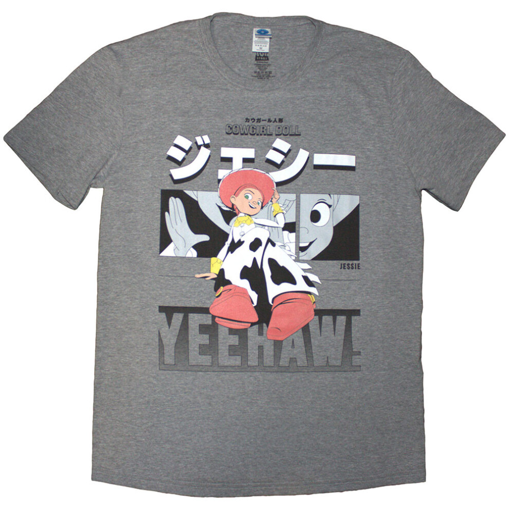 Disney (L, Grey) Toy Story Jessie Yeehaw T Shirt