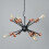 Litecraft Marcel Ceiling Pendant 6 Light - Copper 4