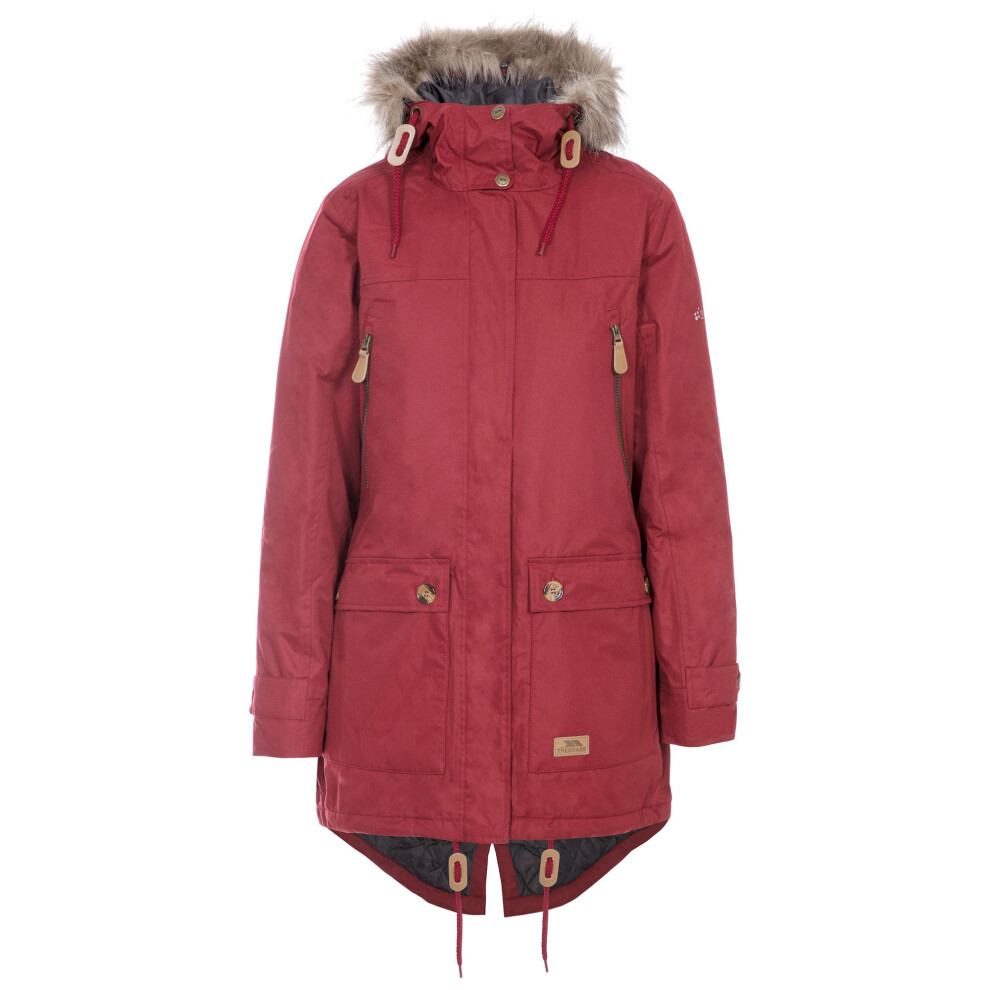 Trespass (Xxxl, Merlot) Womens/Ladies Clea Waterproof Parka