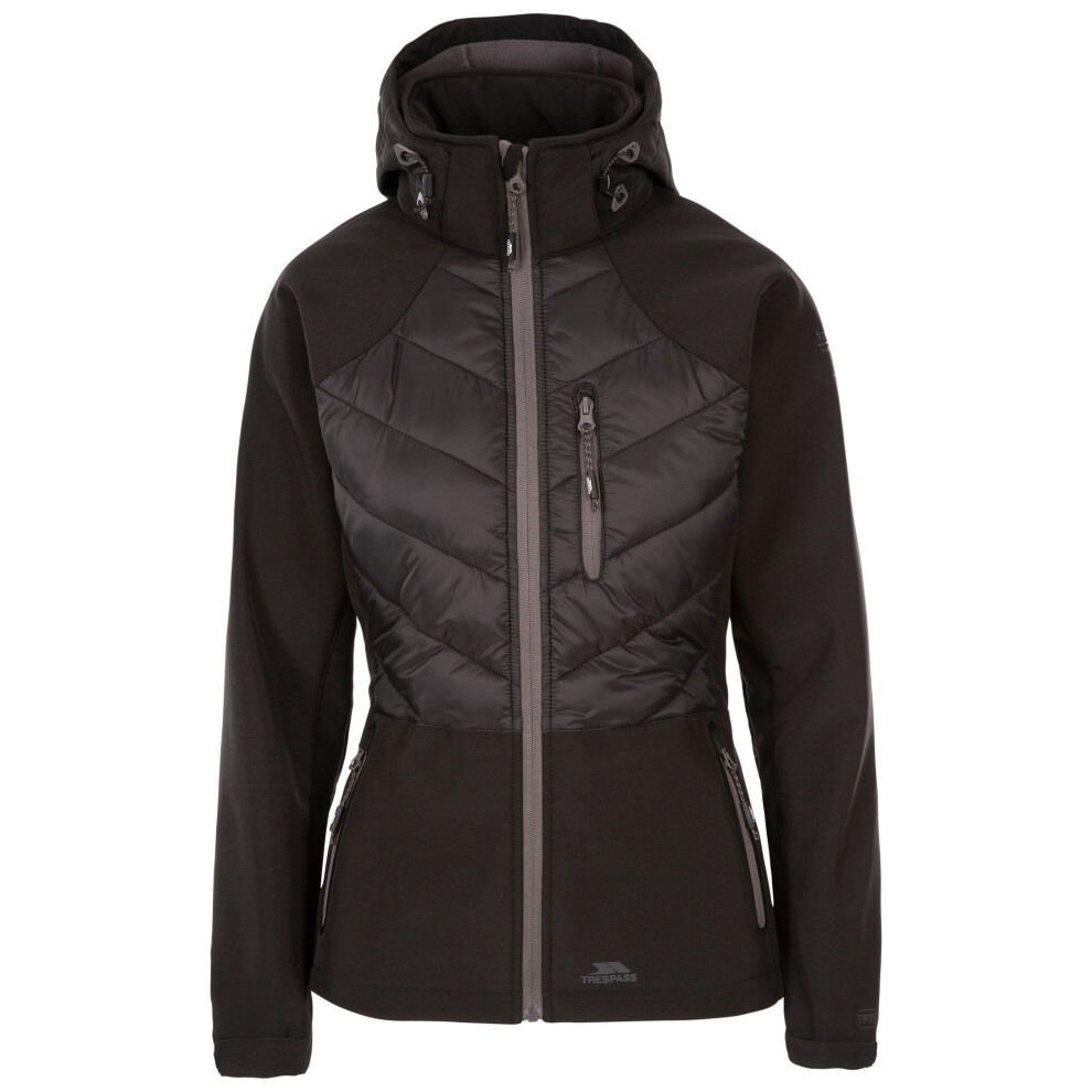 Trespass (L, Black) Womens/Ladies Elvira Soft Shell Jacket