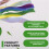 Rainbow Windsock Wind Streamer Flag Garden Camping Decoration Flag 70CM 4