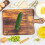 5Pièces Décorations Concombres Vert Faux Pour Cuisine 9