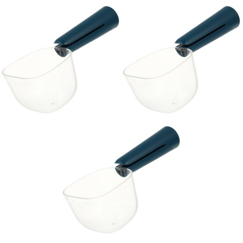 3Pièces Cuillères Balance Cuisine Bleu Multifonction 2