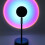 Sunset Lamp Projection 180 Degree Rotation Rainbow Projector Lamp Led Projector Night Light with USB (Rainbow) 6