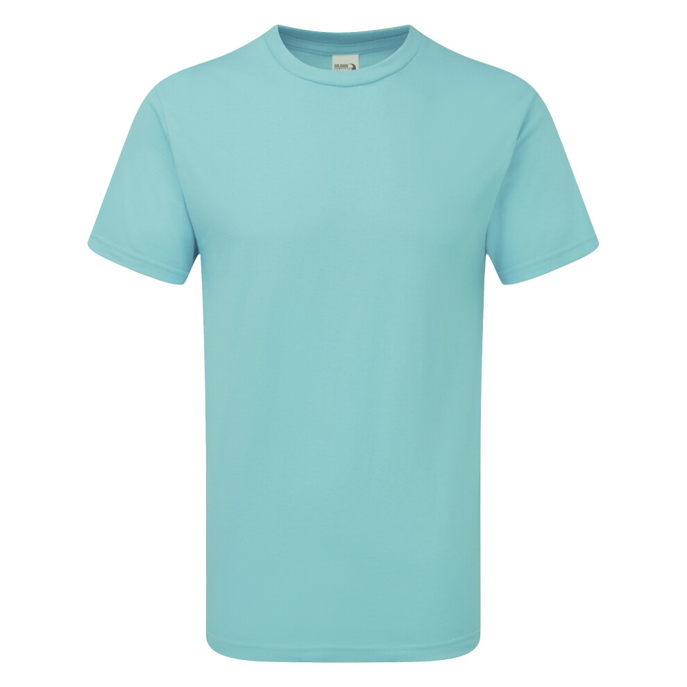 Gildan (S, Chalky Mint) Mens Hammer Heavyweight T-Shirt