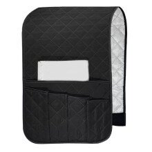 Sofa Armrest Organizer Remote Control Holder Non-Slip Armchair Holders for Couch Recliner with 5 Pockets for Book Etc