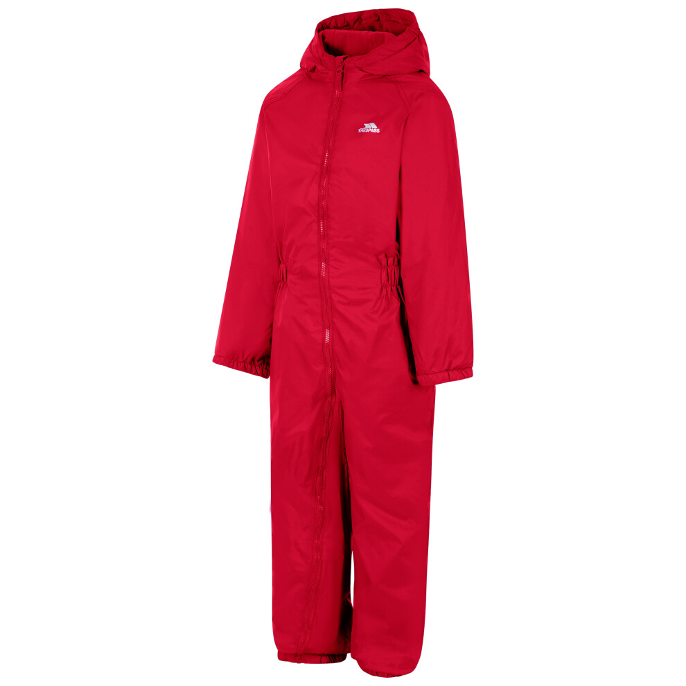Trespass (2 Years To 3 Years, Signal Red) Unisex Kids Rain Suit - Dripdrop