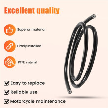 Motorcycle AN3 1M Braided Stainless Steel PTFE Brake Hose FLUID HYDRAULIC Hose Brake Gas Oil Fuel Tube Pipe