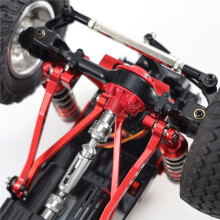 Naughty Dragon C64 C74-1 JA11 Remote Control Car: Tie Rod, Mount, Servo Tie Rod Mount,