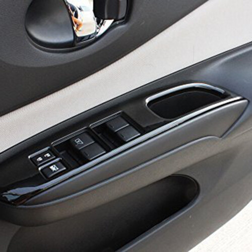 Car Interior Decorative Accessories for  Note E12 E-Power Right Drive Inner Window  Cover ABS 2016-2019 2