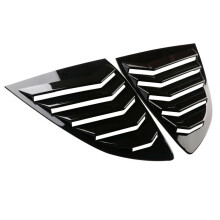 for CR-V CRV 2017-2020 Gloss Black ABS Side Vent Window Scoop Louver Trim Scoop